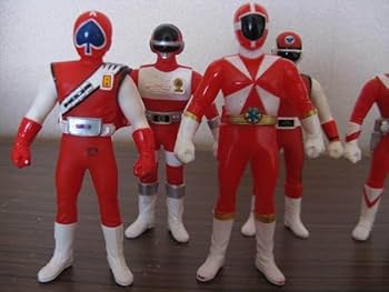 戦隊ヒーロー ソフビ 5体セット　ジャッカー電撃隊.ジョウカー(ジョーカー) ジャッカー電撃隊 戦隊ヒーロー買取 | おもちゃ買取トイズキング